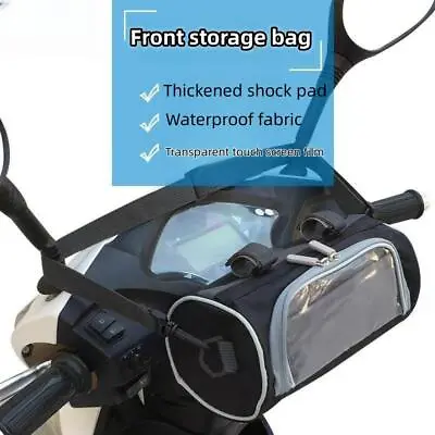 2.5L Universal Motorcycle Waterproof Windshield Bag Electric Vehicle Waterproof • $15.17