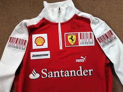 Official Ferrari Marlboro 2010 Puma F1 Team Driver Issue Sweater Jumper Fleece • £199.99