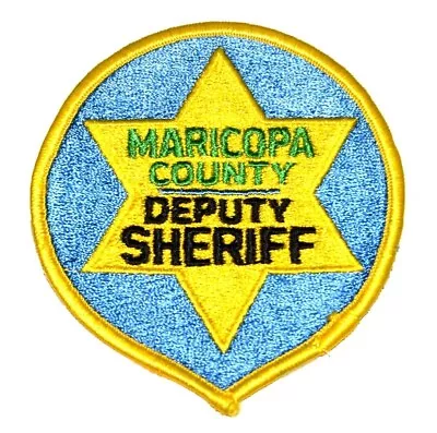 MARICOPA COUNTY ARIZONA AZ Sheriff Police Patch ROUND TEARDROP SHAPE  • $7.99