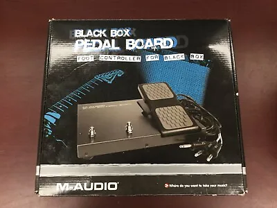 M-Audio Black Box Pedal Board • $44.95