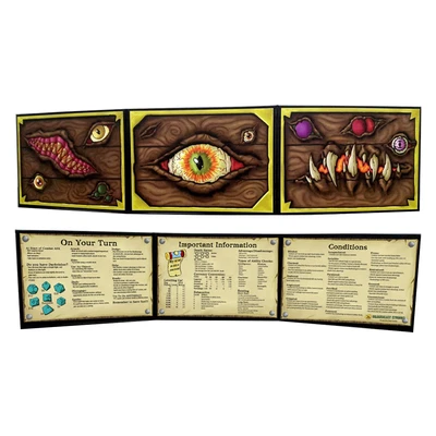 $22.90 • Buy Custom 5th Edition Player Screen 2.0 For Dungeons & Dragons RPG