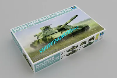 Trumpeter 09592 1:35 Scale Ukraine T-64BM Bulat Main Battle Tank Model Kit • £55.99