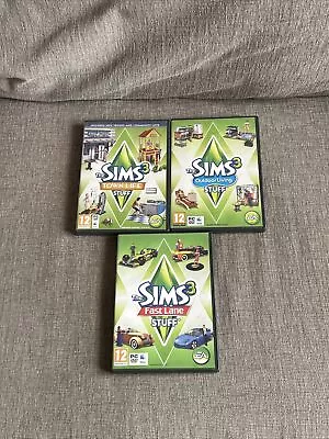 The Sims 3 Expansion Pack Bundle - Town Life - Outdoor Living - Fast Lane • £4.99