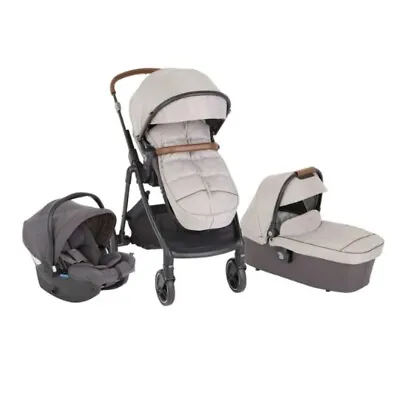 Graco Near 2 Me   3 In 1 Travel System Pram Pushchair I-Size Car Seat From Birth • £329.99