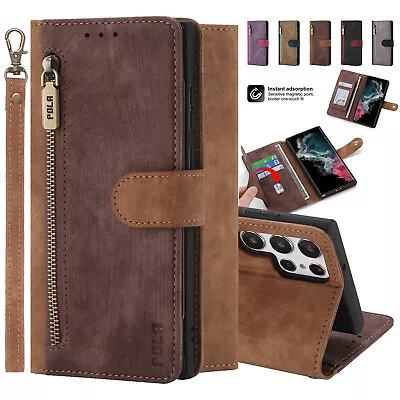 For Samsung A72A82 A52A32 A73A90A53A33 A71A51A20 M33M53 Leather Wallet Card Case • $20.90