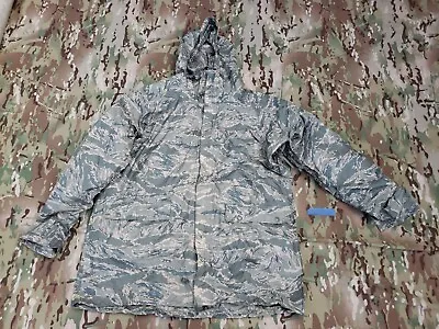$38 • Buy USAF ISSUE ABU Improved Rainsuit Hooded Parka Jacket Parka USGI W/ LINER Medium