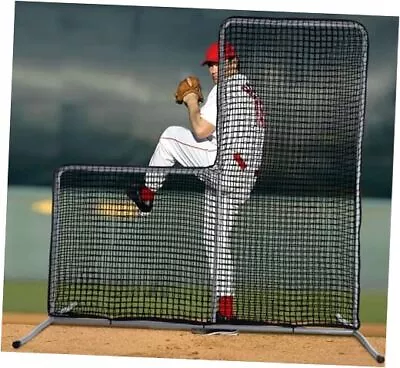 L Screen Baseball For Batting Cage Portable L Screen Baseball Baseball L Screen • $174.75