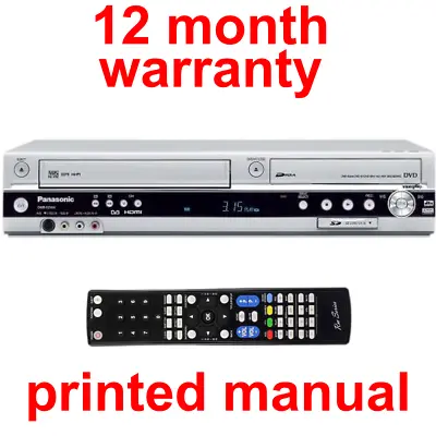 Panasonic DMR-EZ45V DVD & VHS Recorder COMBI ** COPY VHS TO DVD ** HDMi • £199.99