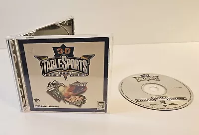 3-D Table Sports PC CD-Rom Vintage MS-Dos Game Foosball Power Hoops Slamhockey • $4.04