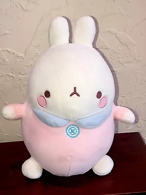 Molang  Plush Bunny Pink 10” Excellent • $19.95