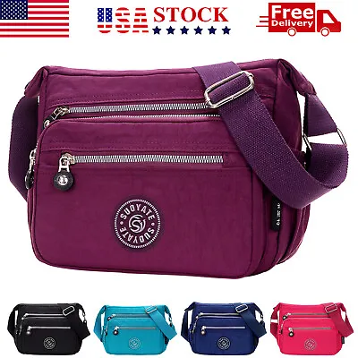 Waterproof Messenger Cross Body Ladies Handbag Bag Shoulder Bag Women Purse  • $13.95