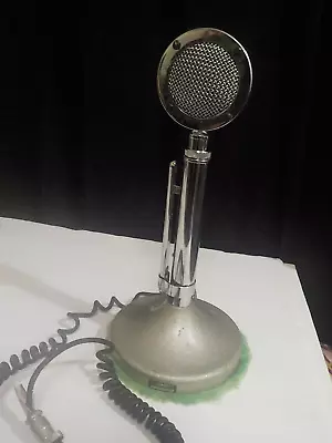 Astatic Corp D-104 With T-ug9 Stand Nice Condition Untested Microphone Chrome 4 • $79.99