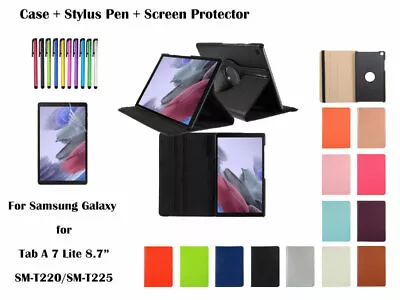 360°Rotate PU Leather Cover Case For Samsung Galaxy Tab A 7 Lite 8.7-inch T220  • $13.99