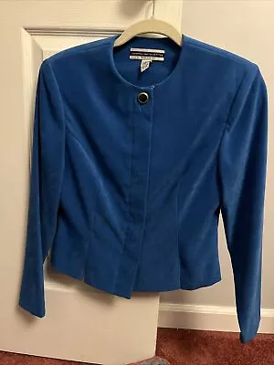 Blue Womans Suit Jacket -Amanda Smith Petites - Size 4P • $18