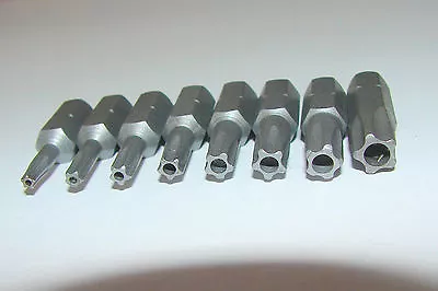 $17.37 • Buy 5-Point Star Pentalobe Torx Tamper-Proof Bit Set 8pc TS 8,10,15,20,25,27,30,40