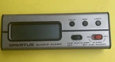 Spartus Quartz Alarm Clock0 Lightweight Or Travel • $2.99