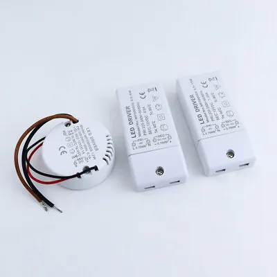 LED Driver 220V To 12V/24V 6W 12V 15W 30W 50W 60W Power Supply Light Transformer • £6.72