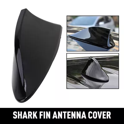 $9.49 • Buy Fin Roof Car Antenna Carbon Fiber Shark Radio FM/AM Antena Cover Accessories US