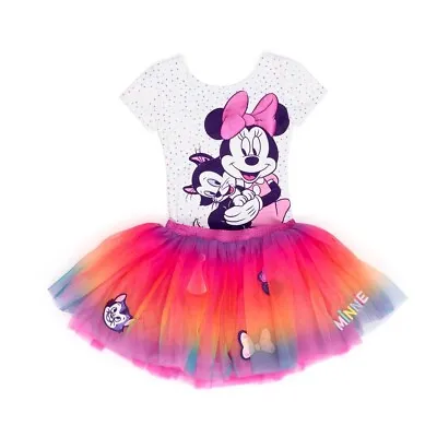 Disney Store-Minnie Mouse-Girls-(Size 7/8) Tutu Body Suit Set- NWT • $63.05