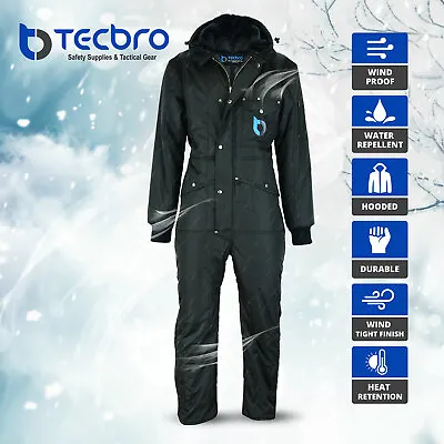 Tecbro Chill Bloc Men's Insulated Coverall Extreme Cold Weather Freezer Suit -50 • $205