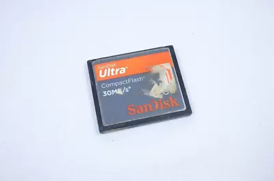 SanDisk Ultra 4GB 30MB/s CF Compact Flash Card (Ugly Condition) • $6.99