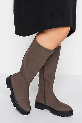 Wide & Extra Wide Fit Chunky Calf Boots • £54.99