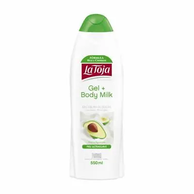 La Toja Gel + Body Milk Avocado Aguacate Shower Gel 550 Ml (18.60 Fl Oz) • $15.99