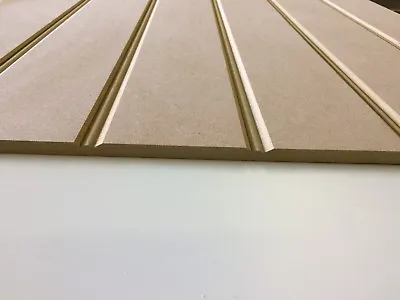 £35 • Buy BUTT AND BEAD GROOVED / T & G / Tongue & Groove EFFECT MDF Panels 9MM Thick