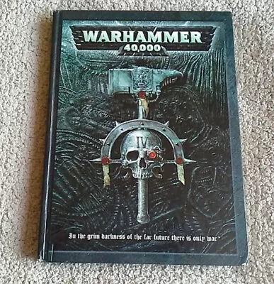 Warhammer 40000 - Hardback Rulebook - Games Workshop - 2004 - Warhammer GC • £13.49