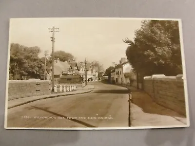 MILFORD ON SEA. REAL Photographic POSTCARD C1936 • £4