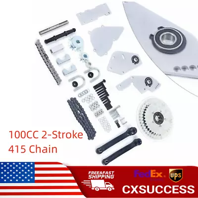 100CC 2-Stroke Motor Engine Jackshaft Flywheel Shifter E-Bike Conversion Sets • $85.50