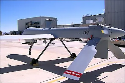 Poster Many Sizes; North Dakota Air National Guard Mq-1 Predator Uav Drone • $160.11