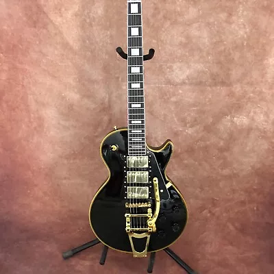 1957 Custom Shop Black Beauty Electric Guitar Jazz Solid Mahogany In Stock • $339.99