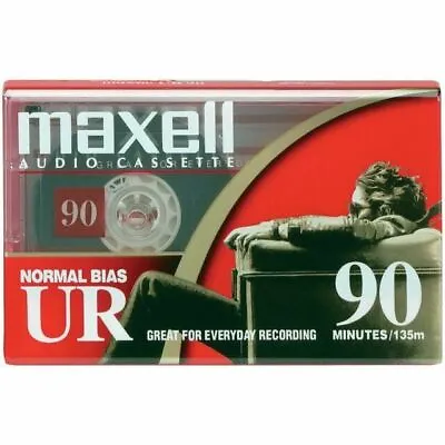 Maxell UR-90 Normal-Bias Cassette Tapes (108510) • $2.50