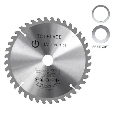 8 Inch Circular Saw Blade TCT For Wood Cutting 1'' Arbor Reduce Ring 5/8'' 3/4'' • $9.99