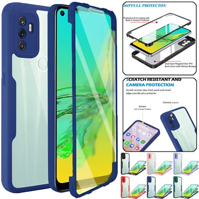 For OPPO A15 A32 A53 A54 A94 5G Find X5 Pro Lite 360 Full Body Case Screen Cover • $10.79