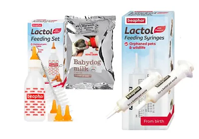 £15.95 • Buy Royal Canin Puppy Milk 100g With Feeding Bottle , Syringe & Teats Whelping Kit