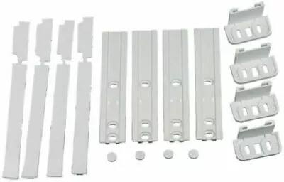 For Beko Integrated Fridge & Freezer Door Mounting Bracket Fixing Slide Kit • £9.39