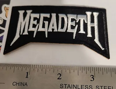 Megadeth Embroidered  Sew/Iron On Band Patch • $2.50