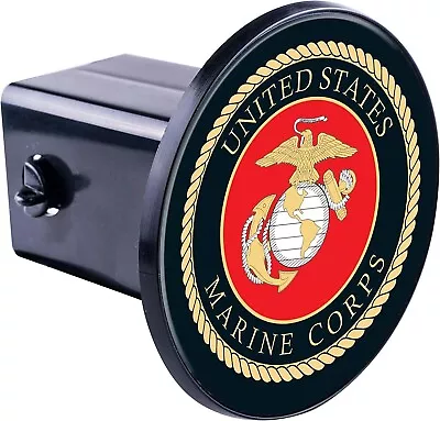 US Marine Corps Plastic ABS Trailer Hitch Cover Car-Truck-SUV 2  Receiver • $20.95