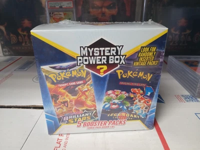 $49.95 • Buy Pokemon 5-Pack Mystery Power Box 2023 Seeded 1:10 Chase Vintage Packs NEW