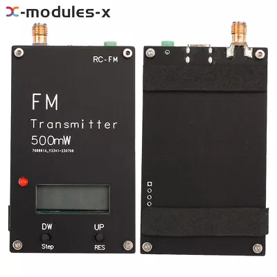 2000M 0.5W FM Transmitter Frequency LCD Digital Display Stereo With Antennae USA • $33.31