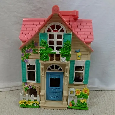 Fisher Price Country Cottage Sweet Streets Doll House Mattel 2000 75117/74848 • $22.97