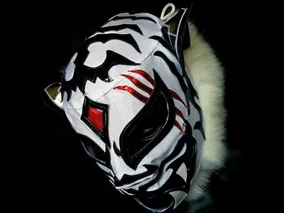 Tiger Mask Wrestling Mask Luchador Costume Wrestler Lucha Libre Mexican Mask  • $42