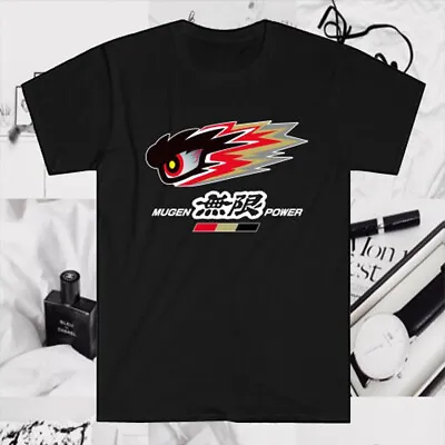 Mugen Power Japan Tuner Racing Logo Men's Black T-Shirt Size S To 5XL • $20.24