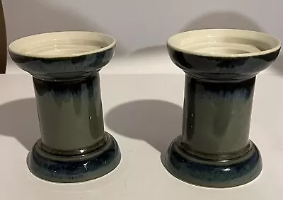 Mikasa - Potter’s Craft - Firesong Candle Holders - HP300 (Pair) - Japan • $23.99