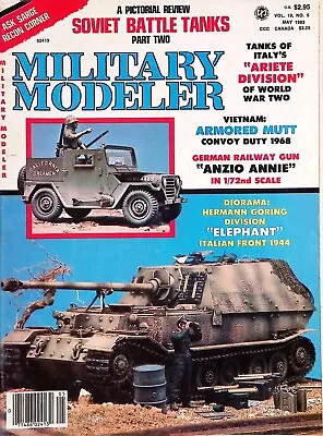 Military Modeler Magazine May 1983 Vietnam Armored Mutt Convoy Duty 1968 • $15.99