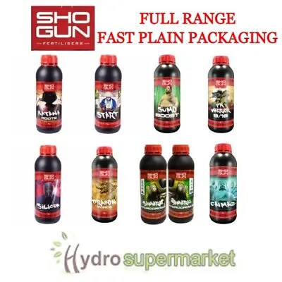 Shogun Nutrients Full Range Sumo Boost Katana Dragon Calmag Silicongeisha • £19.95