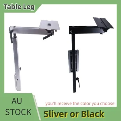 Aluminum Alloy Movable Rotatable Height Adjustable Camper Caravan Table Leg AU • $105