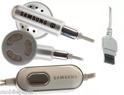 Genuine Samsung Silver Stereo Headphones Earphones For D800 D840 J600 U600 Z400 • £2.99